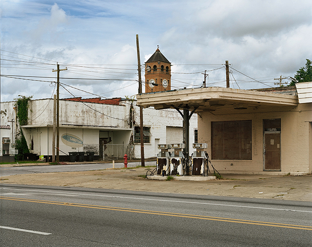 Standard Oil Station where Civil Rights Activist Samuel Leamon Younge Jr. was Murdered in 1966, Tuskegee, Alabama, 2021
