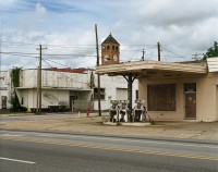 Standard Oil Station Where Civil Rights Activist Samuel Leamon Younge Jr. was Murdered in 1966, Tuskegee, Alabama, 2021 thumbnail