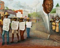 Mural Commemorating the 1966 Port Gibson Boycott Led by the NAACP, Port Gibson, Mississippi, 2020 thumbnail
