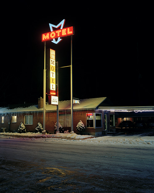 Motel, Lava Hot Springs, Idaho, 2015