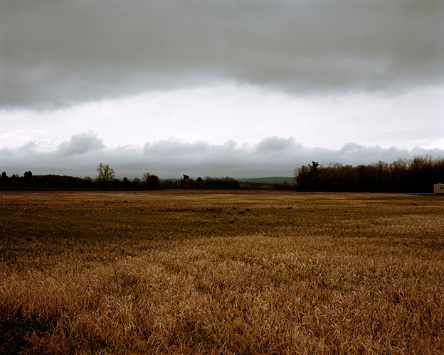 Storm Clouds over Fields, Livingston, New York, 2016