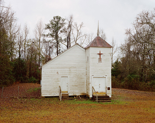 Church, Highway 47, Alabama, 2018